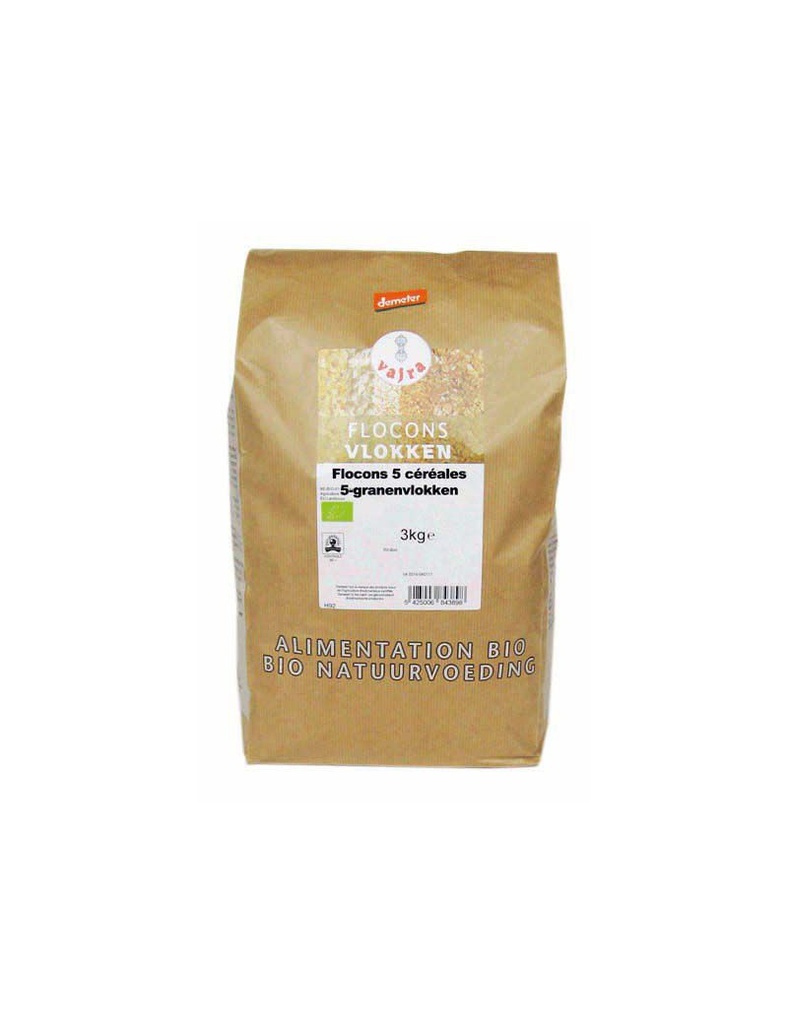 Flocons 5 céréales 3 Kg