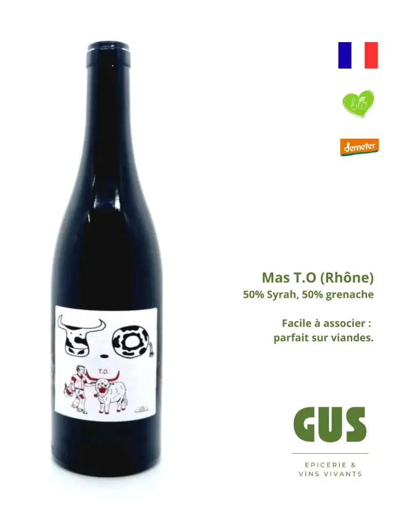 Vin rouge - Mas Théo (France - Rhône) – Mr & Mrs T.O. 2019