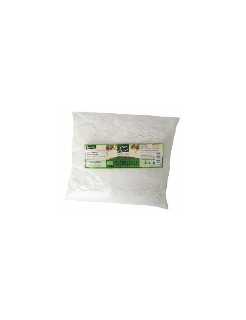 Sucre glace roux bio Demeter - 2 kg