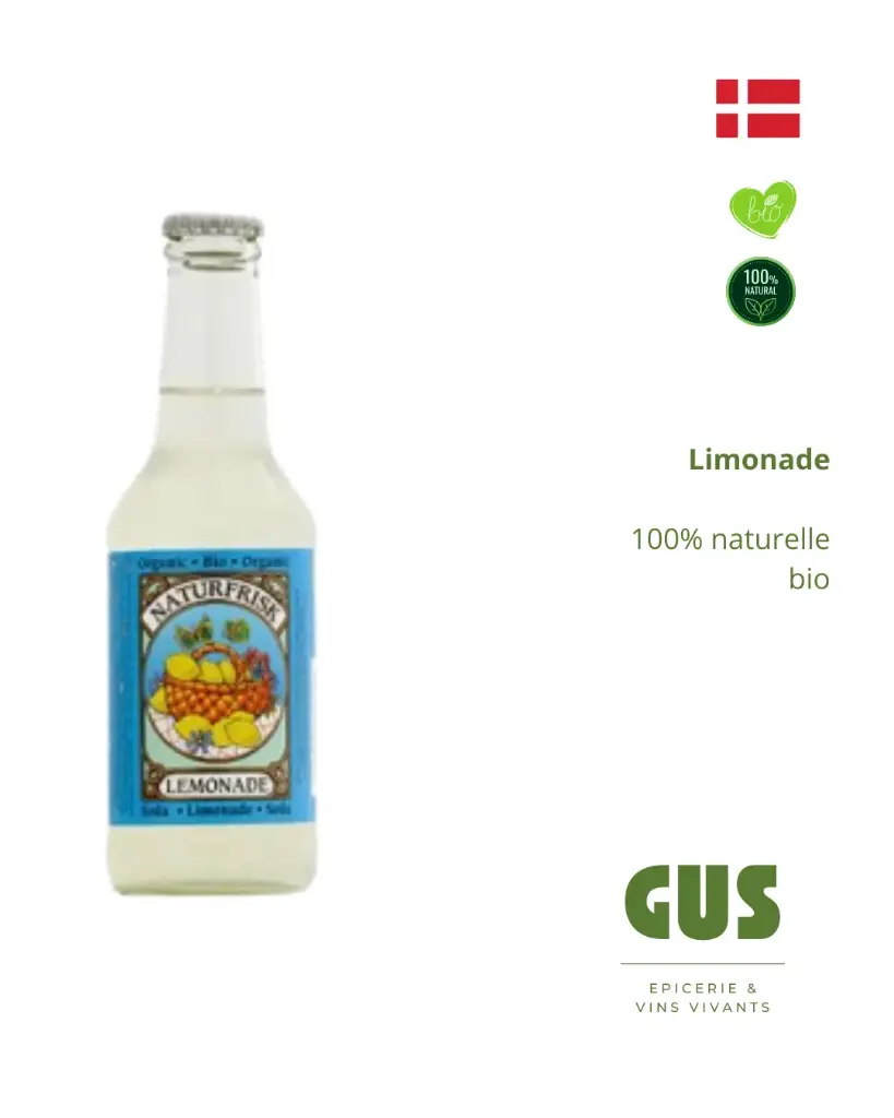Soft - limonade 100% naturel (Naturfrisk) 25cl (1bt)