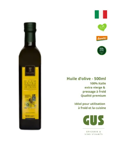 Huile D'olive Extra Vierge - 500ml