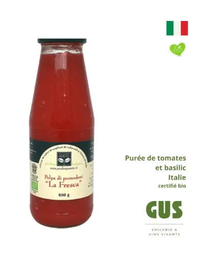 La Fresca - Purée de tomates au basilic 690gr