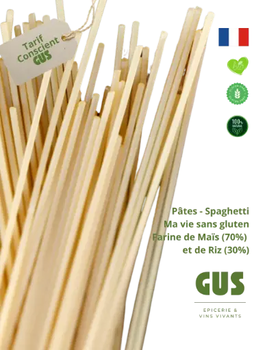 Spaghetti - Maïs & Riz - MVSG 400gr, 3 prix : le tarif conscient