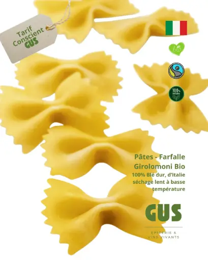 Farfalle - Blé dur - 3kg, 3 prix : le tarif conscient