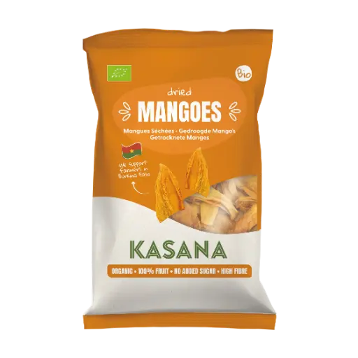 Fruits séchés - 100% Mangues , 100gr (Kasana)