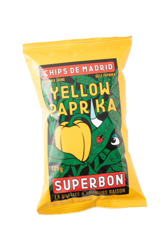 Chips naturelles Superbon - Paprika 145gr